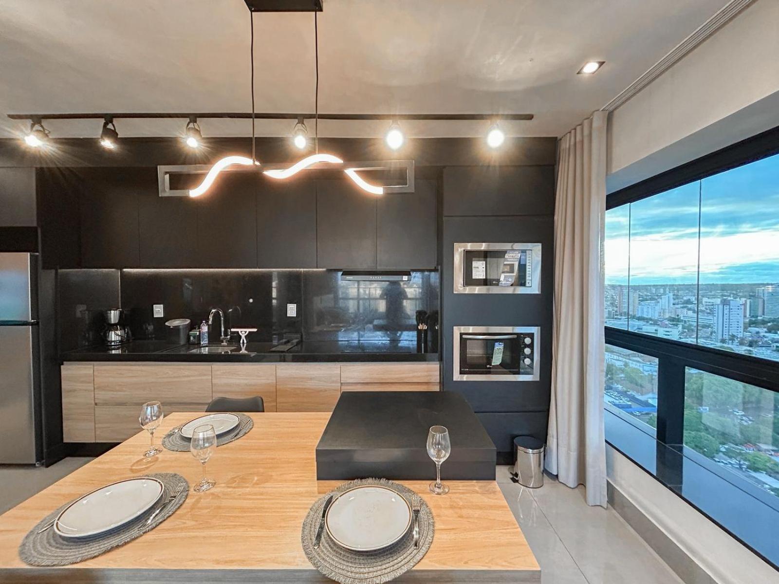 Ultra Luxo No 24º Andar Com Linda Vista Apartment *
