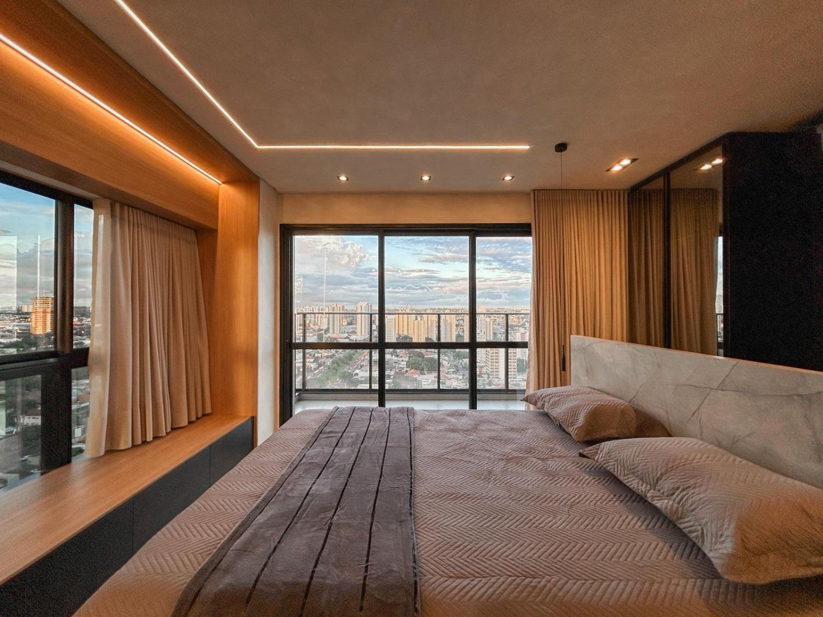 Ultra Luxo No 24º Andar Com Linda Vista Apartment *